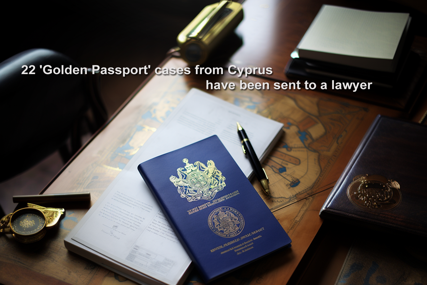 22 'Golden Passport' cases from Cyprus have been sent to a lawyer.