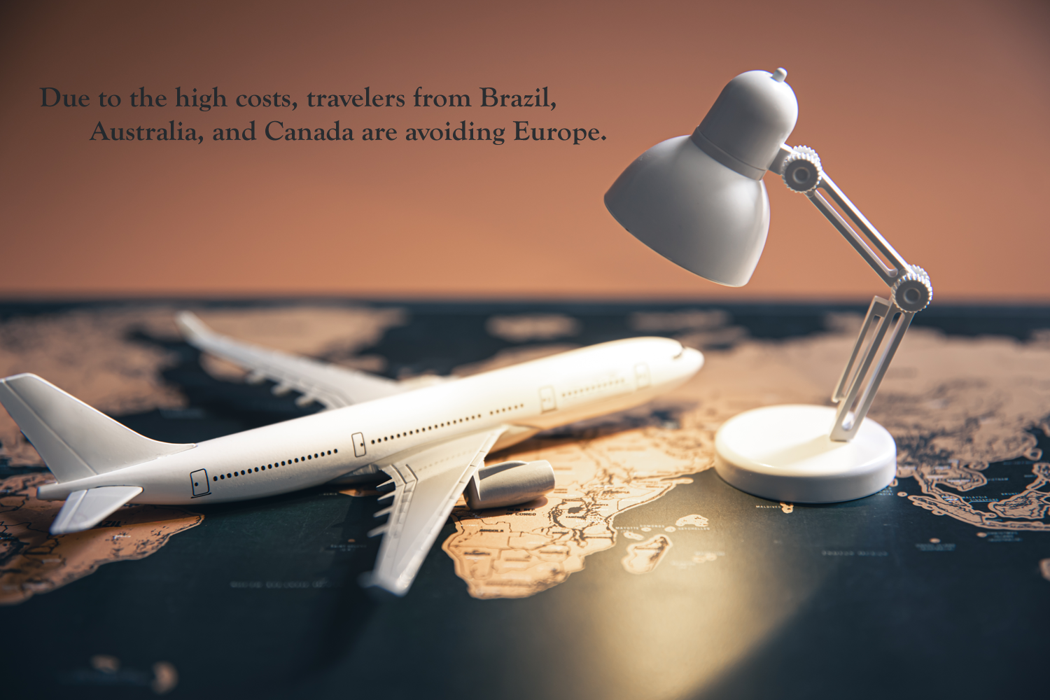Due to the high costs, travelers from Brazil, Australia, and Canada are avoiding Europe.