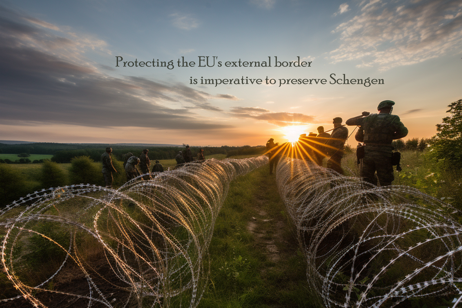 Protecting the EU's external border is imperative to preserve Schengen.