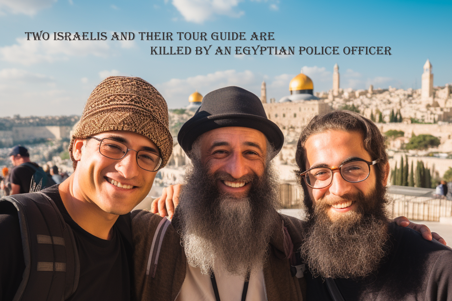 Two Israelis and their tour guide are killed by an Egyptian police officer