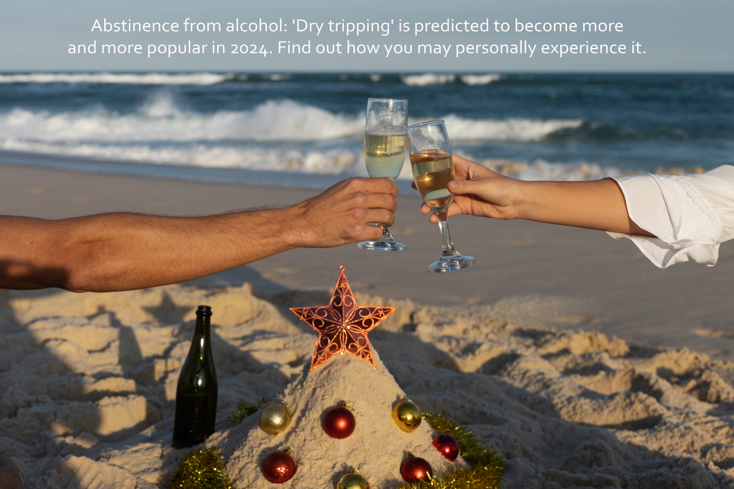 Abstinence from alcohol: 'Dry tripping' is predicted to become more and more popular in 2024. Find out how you may personally experience it