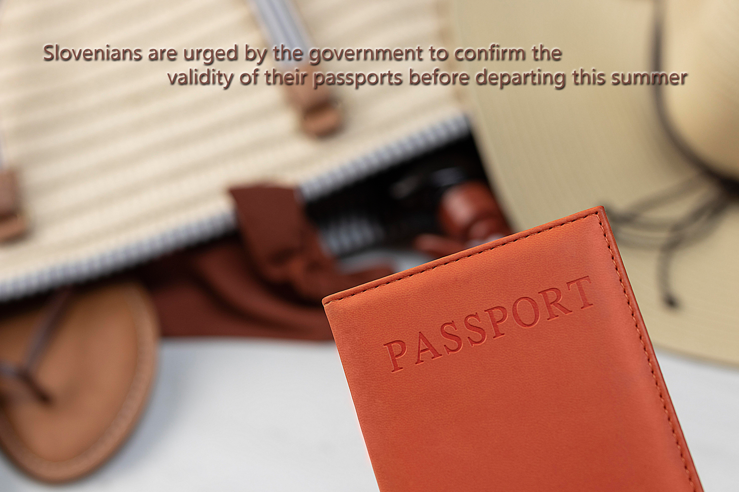 Slovenians are urged by the government to confirm the validity of their passports before departing this summer.